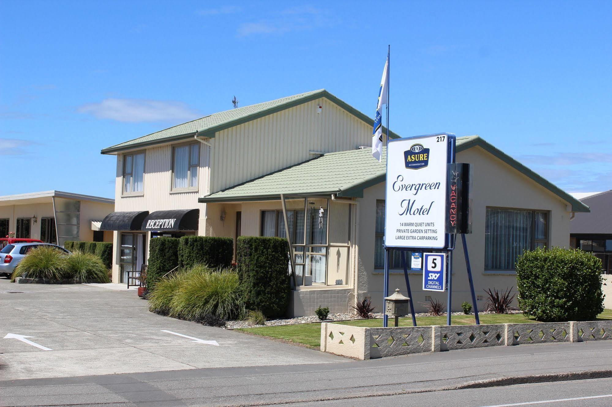 Asure Evergreen Motel Invercargill Eksteriør bilde